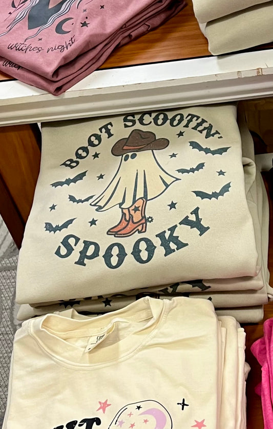 Boot Scoot Spooky Crewneck