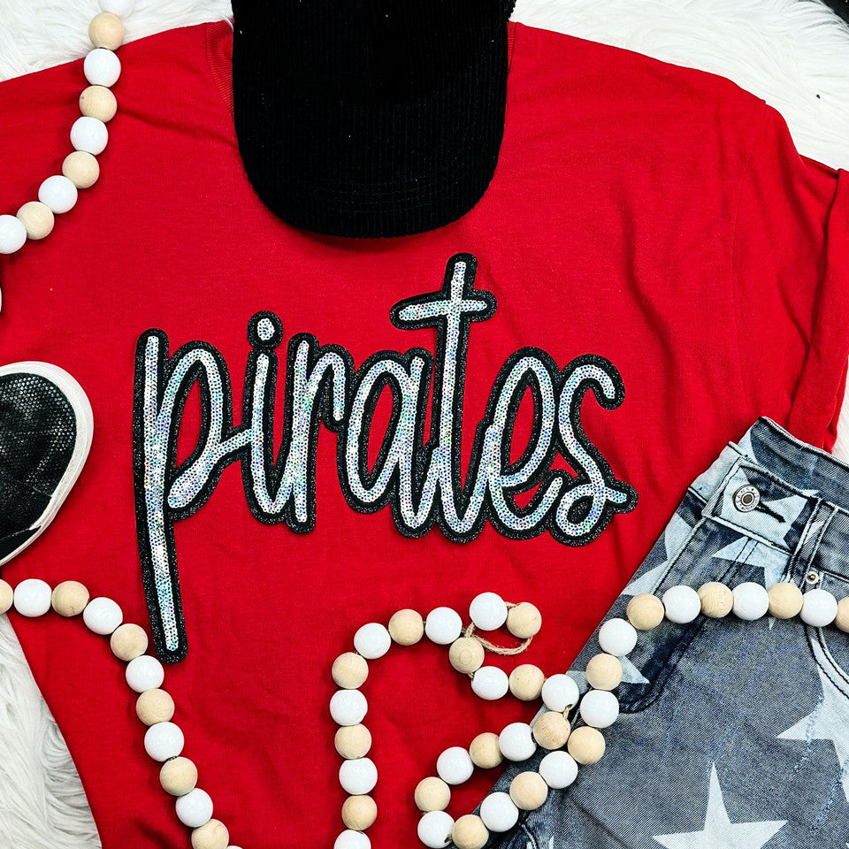 Pirates Sequin Patch Crew