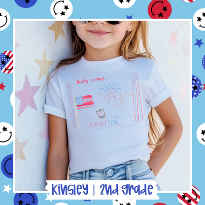 Kids 4th of July Shirt Contest