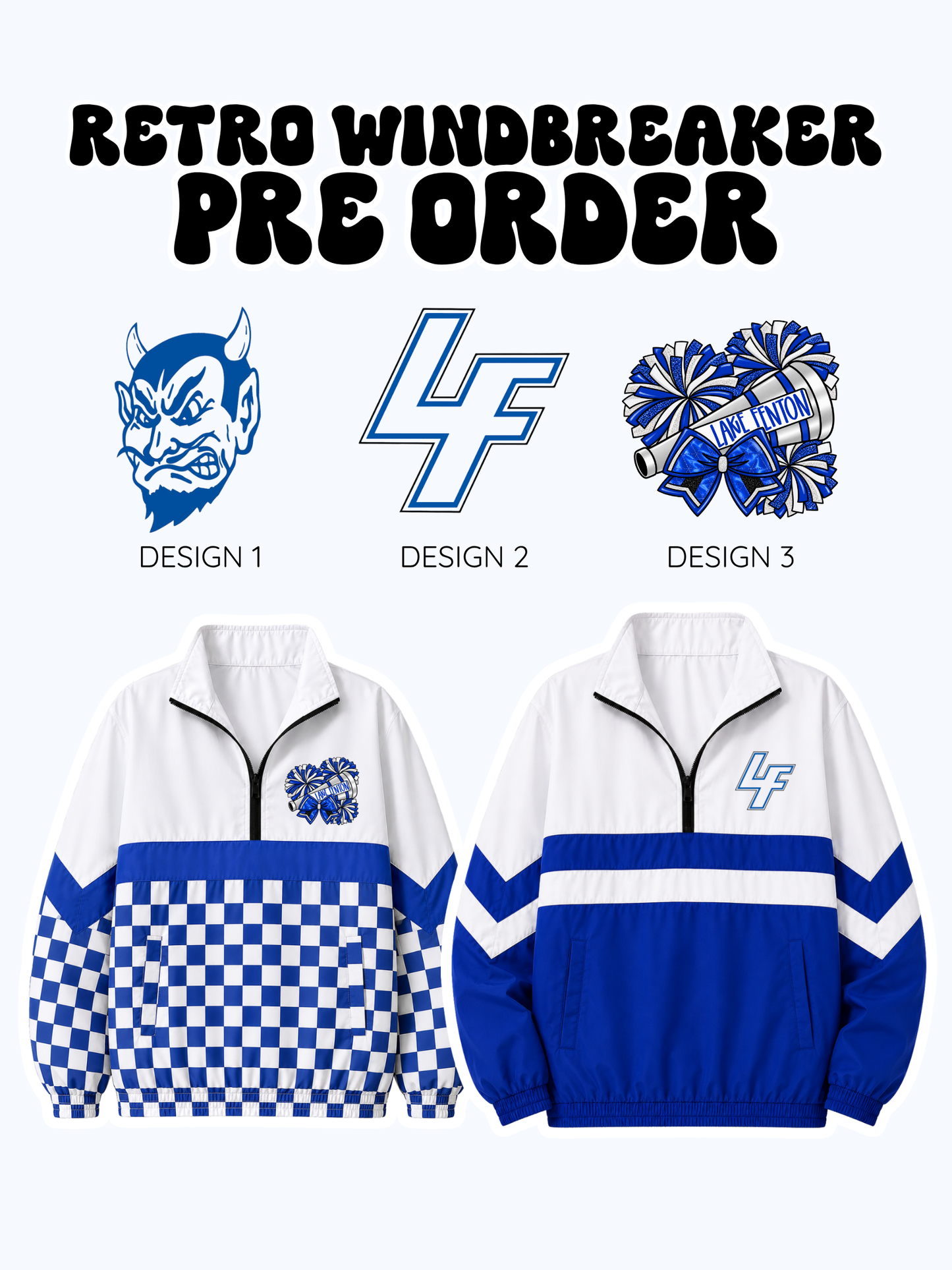 School Spirit Windbreakers