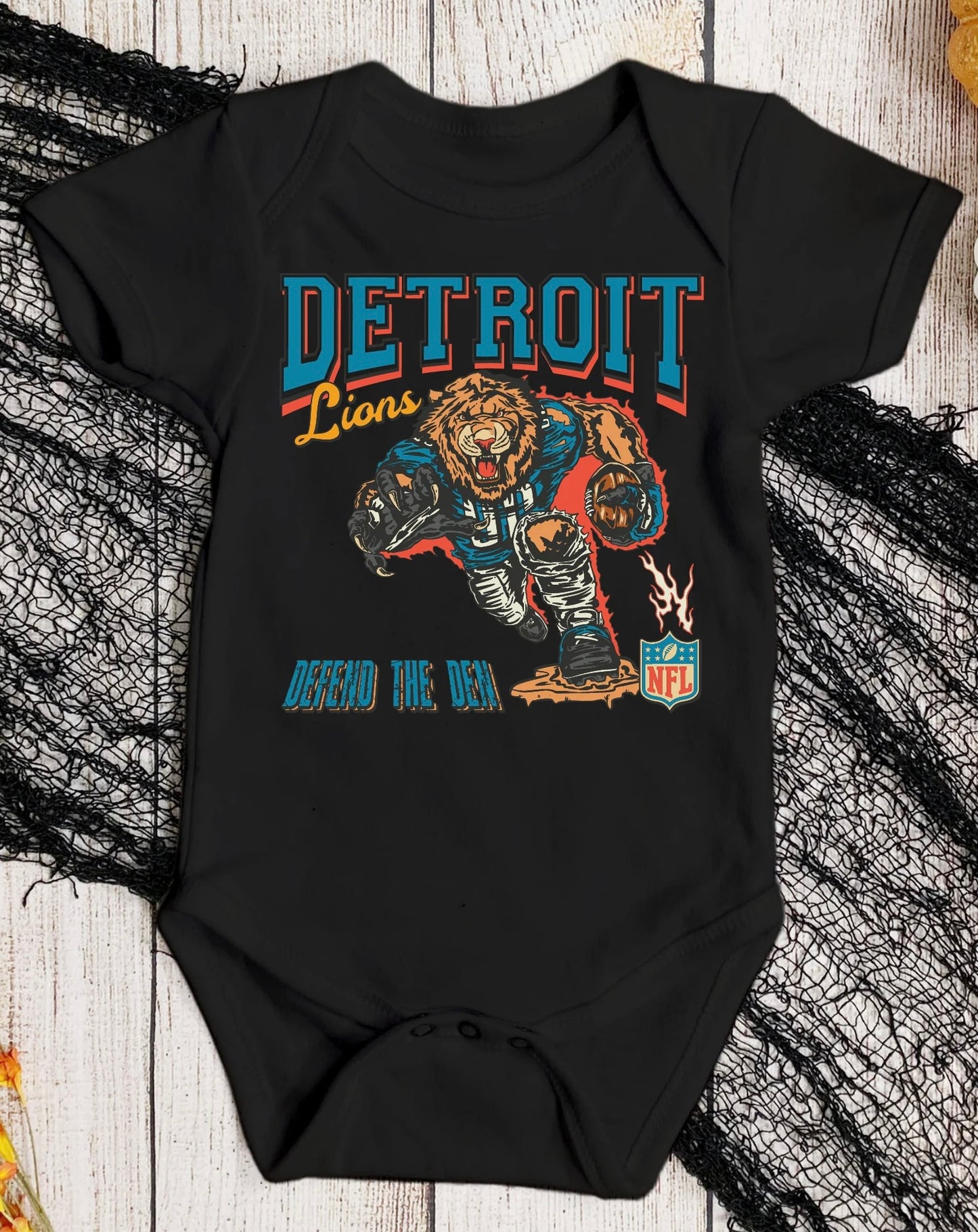 Retro Lions Onesie