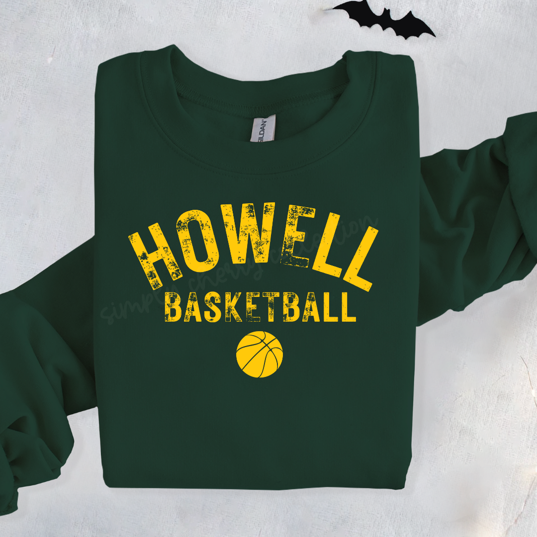 Distressed Howell Basketball