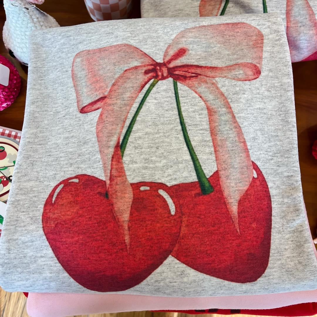Cherries with Bow