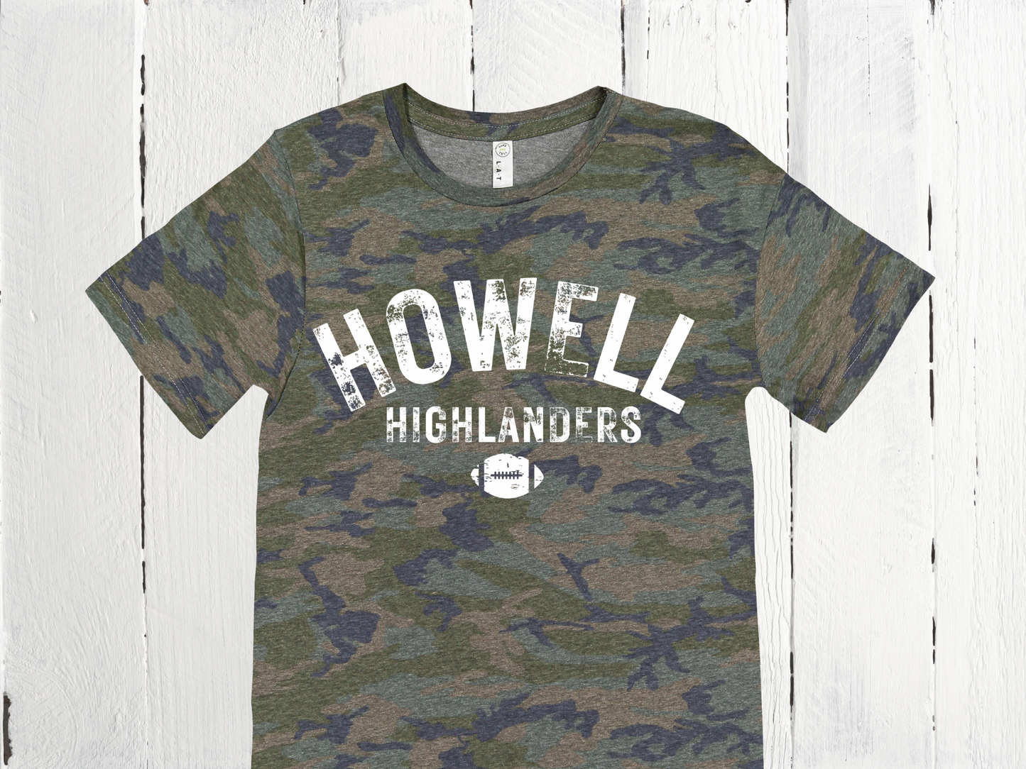 Distressed Howell Highlanders Camo