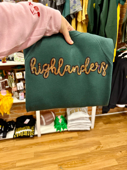 Highlander Gold Patch Crew