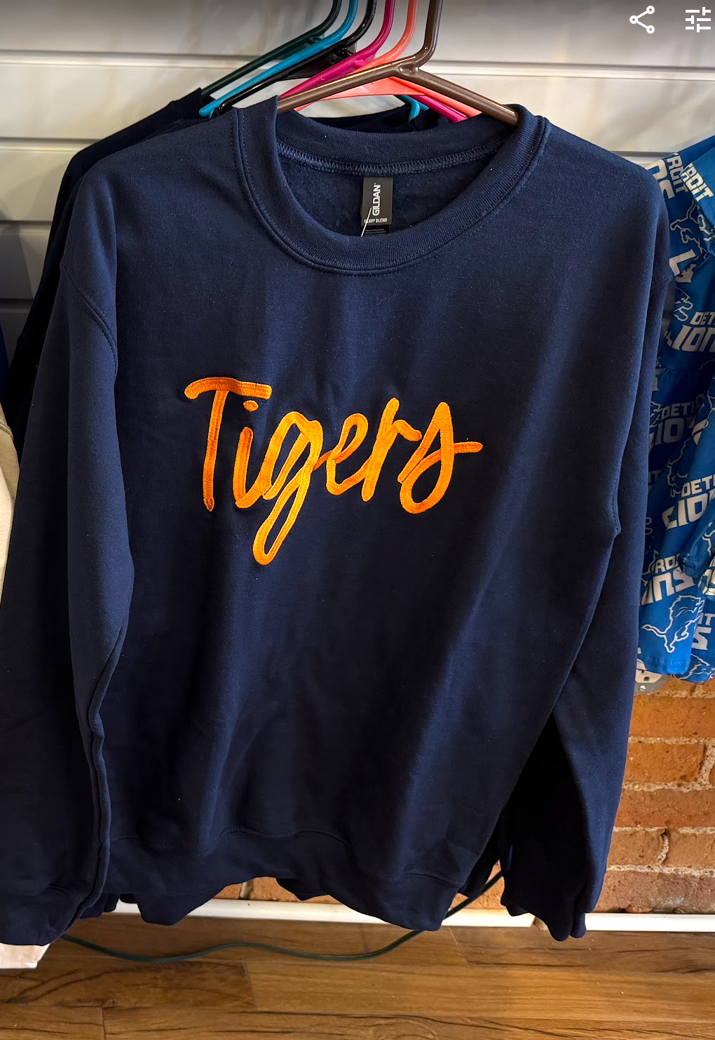 Embroidered Spiritwear Sweatshirt