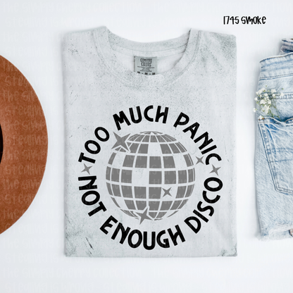 Clearance - Too Much Panic Not Enough Disco