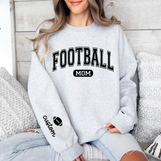 Varsity Football Mom Crewneck