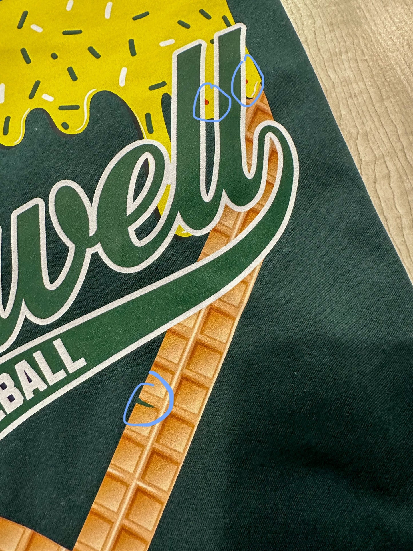 Howell Baseball Drip - Oops