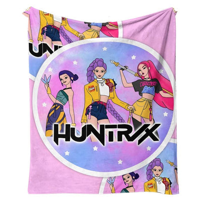 Kpop Demon Hunters Throw Blanket