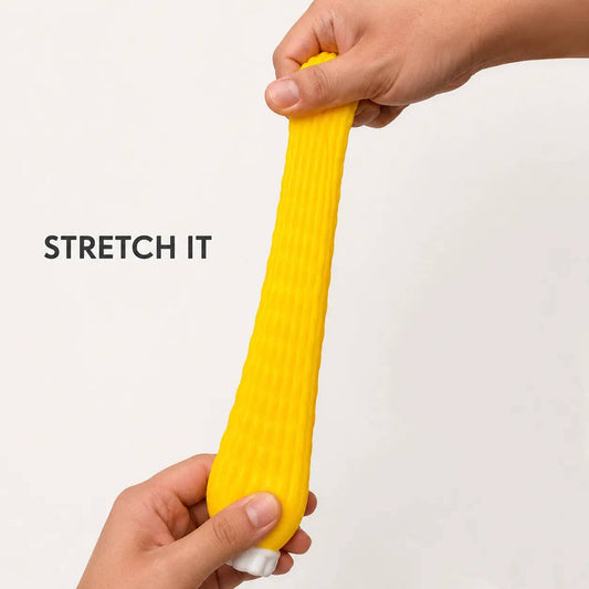 Crunchy Block-Filled Corn Squishy Toy