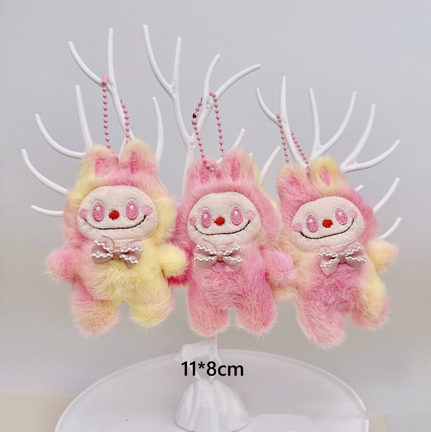 Cartoon Plush Keychain