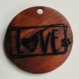 Wood Keychain