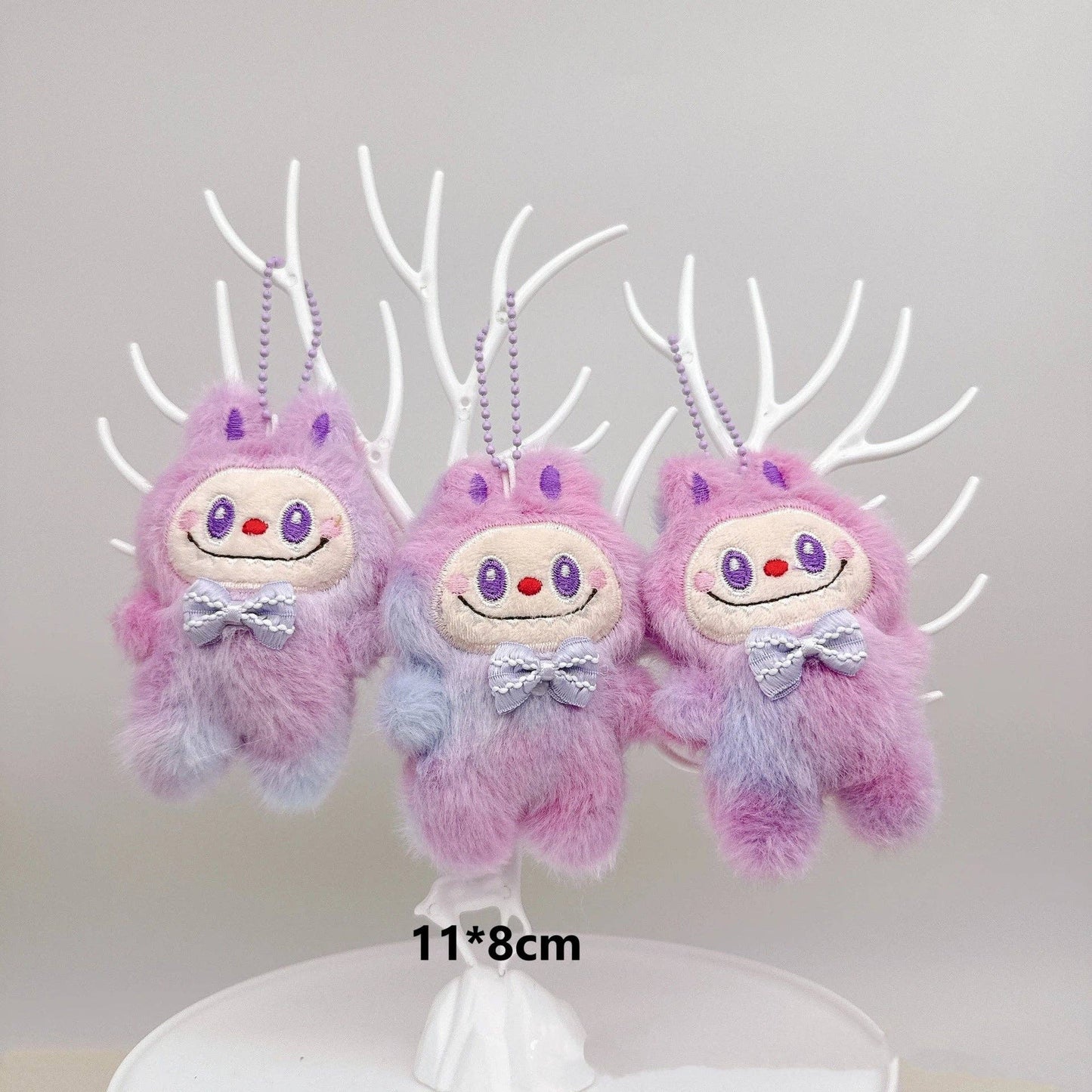 Cartoon Plush Keychain