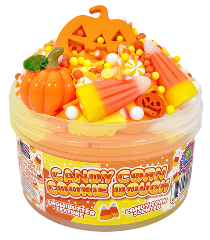 Candy Corn Cookie Dough Slime