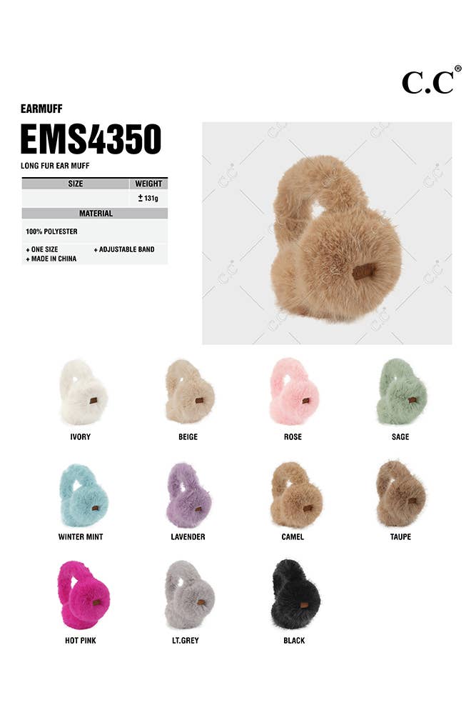 Fuzzy Ear Muffs