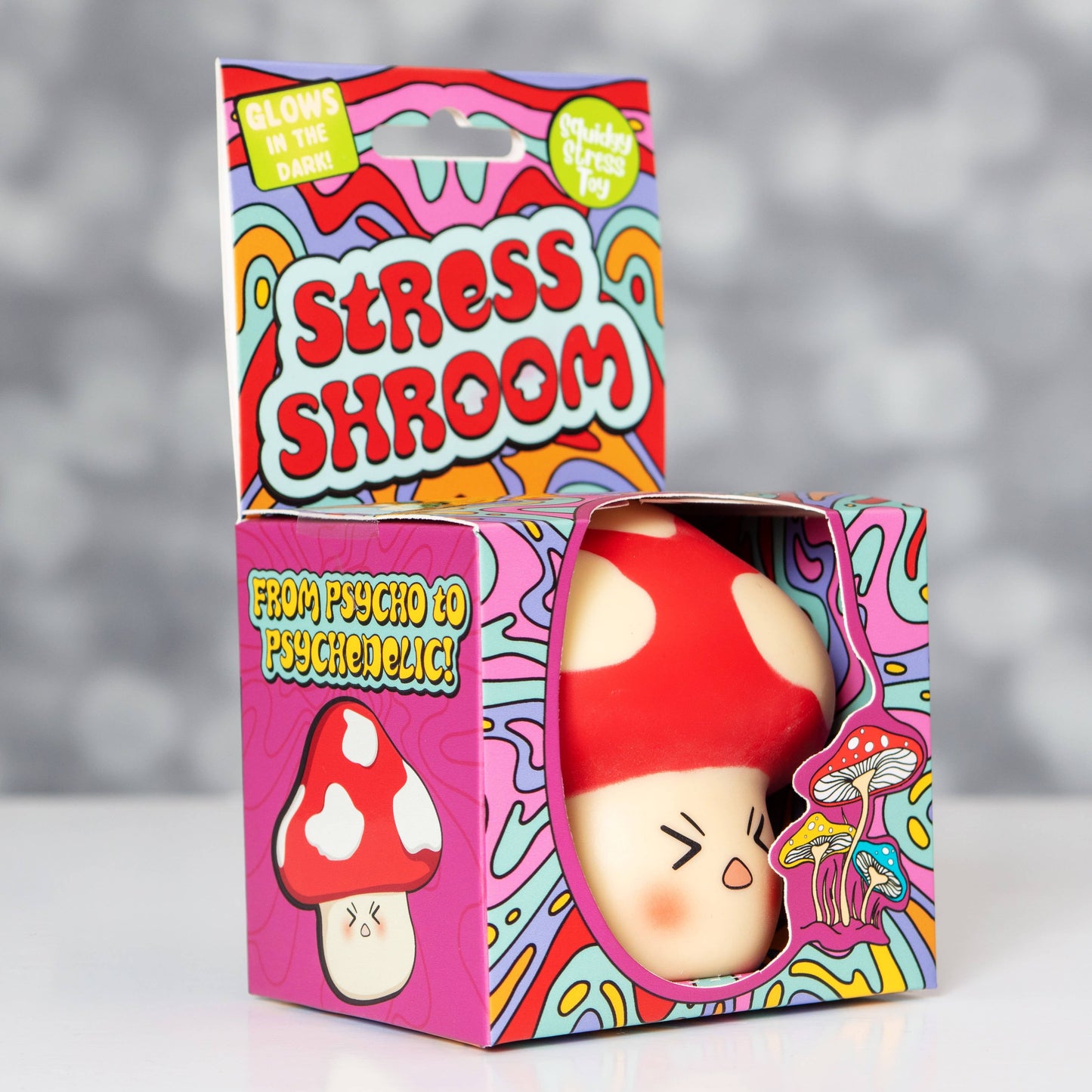 Squishy Stress Toy - Stress Shroom - Novelty Fidget Toys