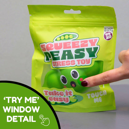 Squeezy Peasy Funny Stress Balls - Squishy Toy