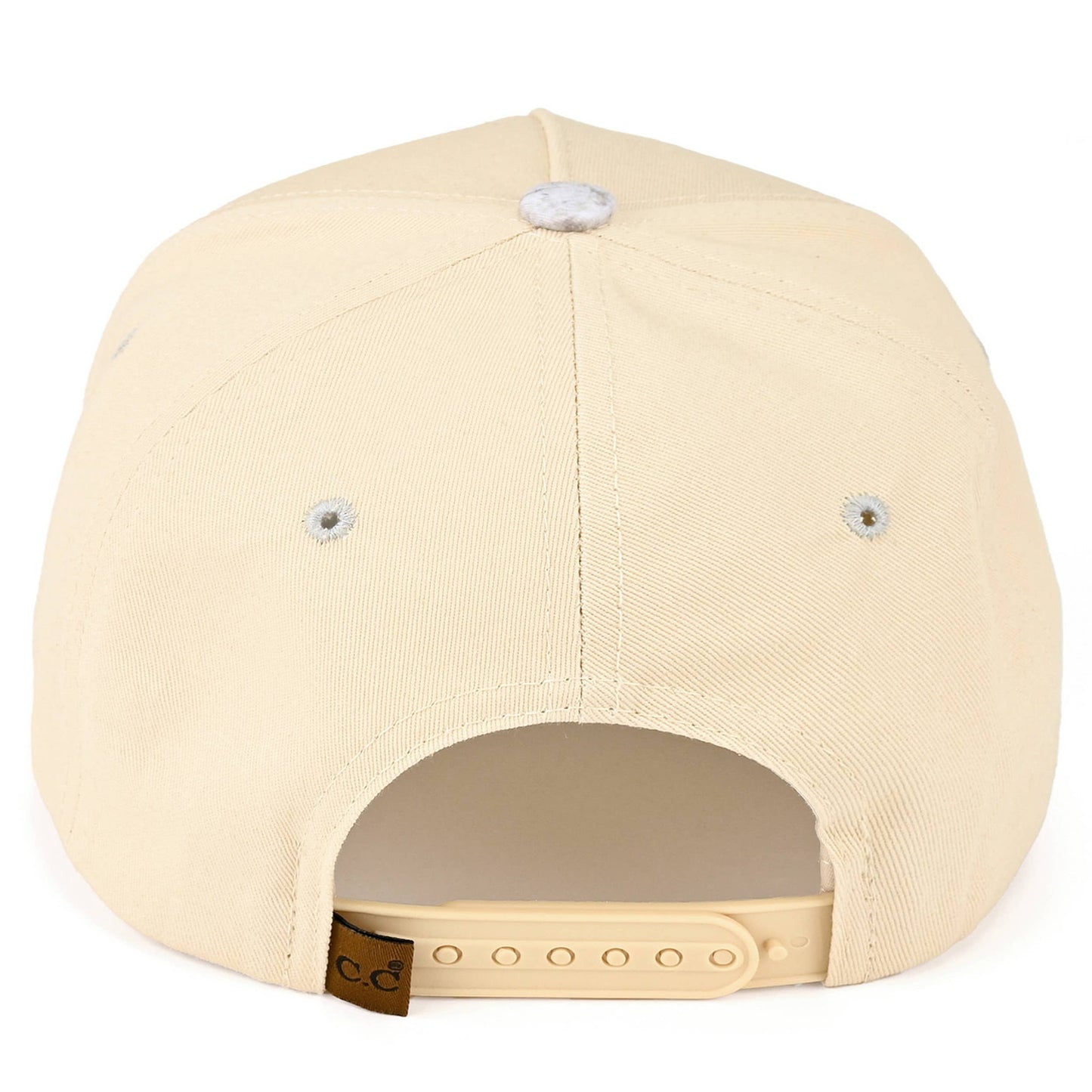 Put it on my Husbands Tab Trucker Hat