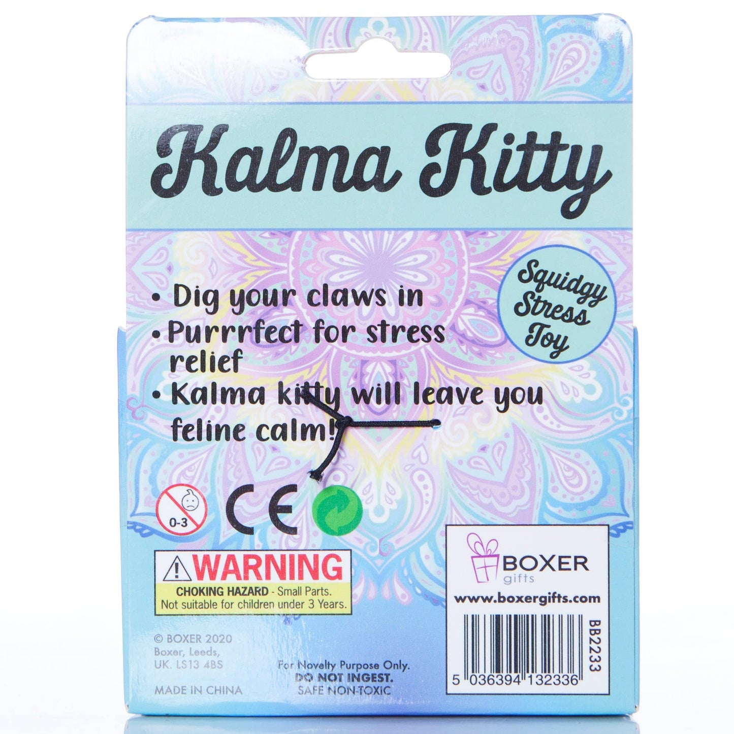 Squishy Stress Toy - Kalma Kitty - Novelty Fidget Squishies