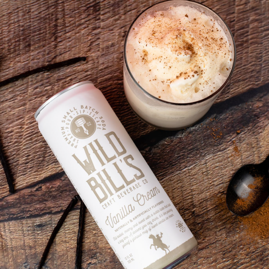 Vanilla Cream - Premium Cane Sugar Soda
