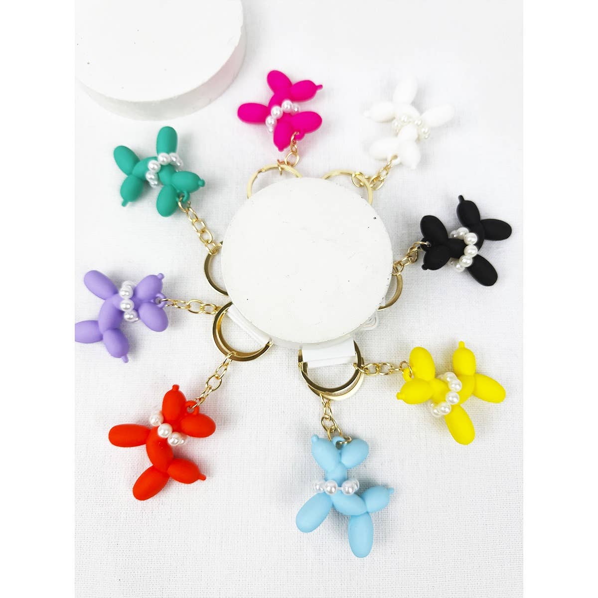 Balloon Dog Keychain