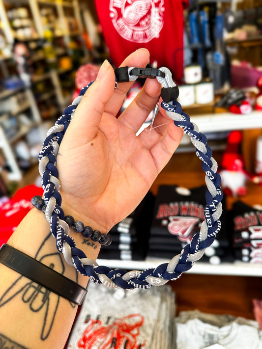 Blue and Silver Paracord