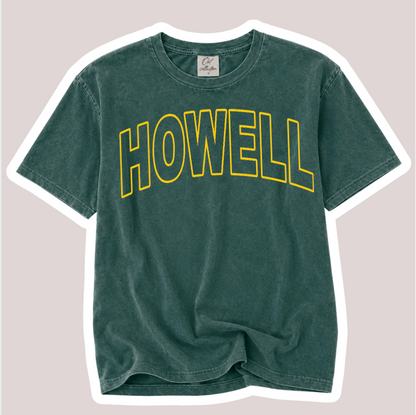 Mineral Washed Howell Outline Tee