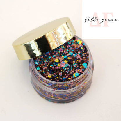 Lions Face Glitter