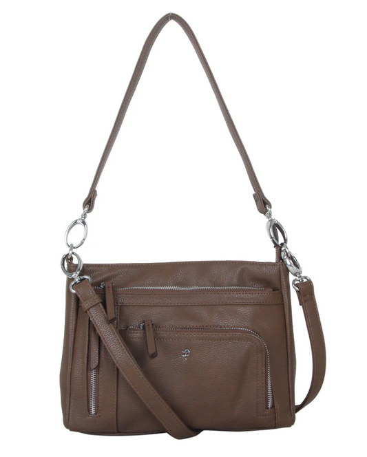Downriver Handbag - Bark Brown