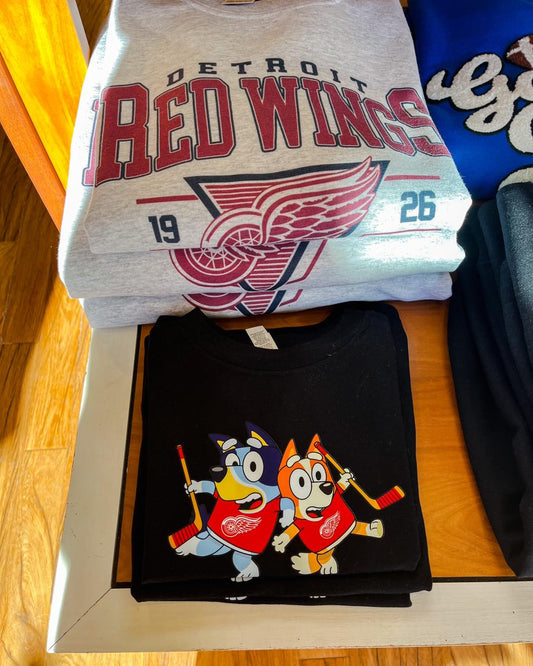 Blue Dog - Red Wings