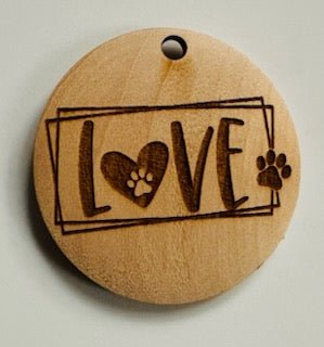 Wood Keychain