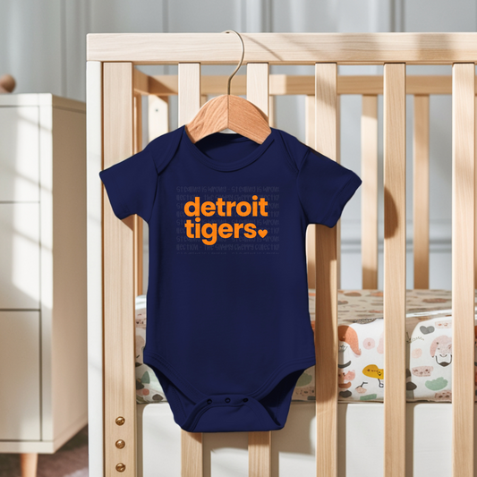 Tigers Minimal - Onesie