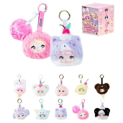 Nommi 100% Sweetness Series Kawaii Plush Doll Keychain Blind Box