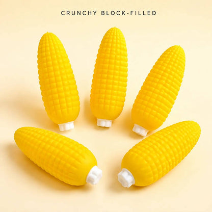 Crunchy Block-Filled Corn Squishy Toy