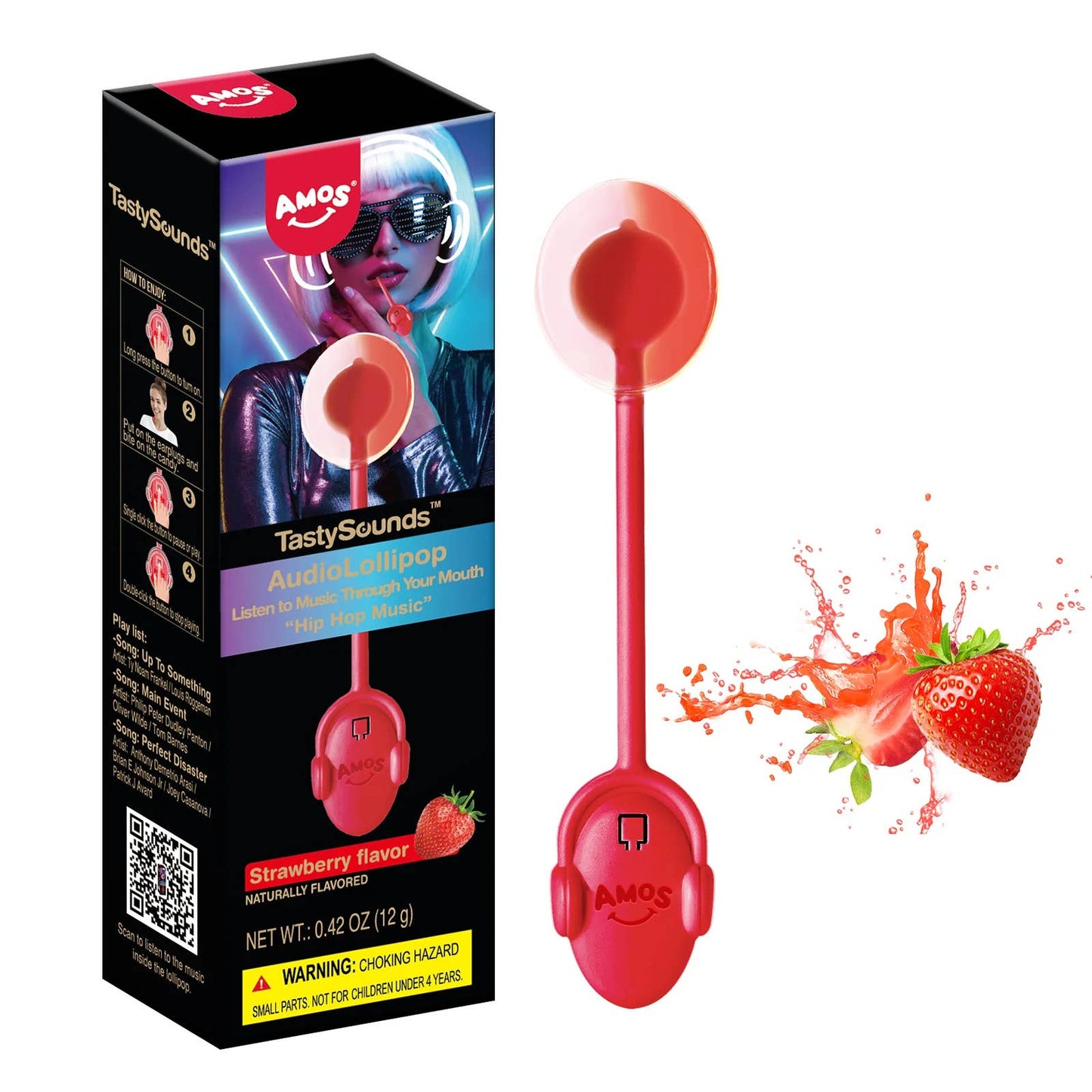 TastySounds Rap/Hip Hop Strawberry Lolli