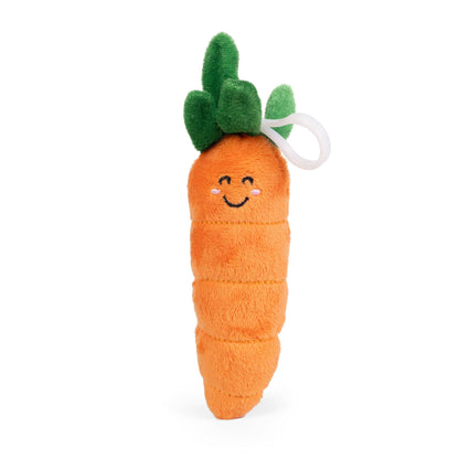 Little Living Nature Clips Vegetable Plush Keyrings