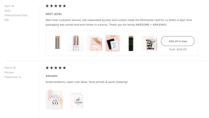 Hair Stylist Holiday Thank You Card