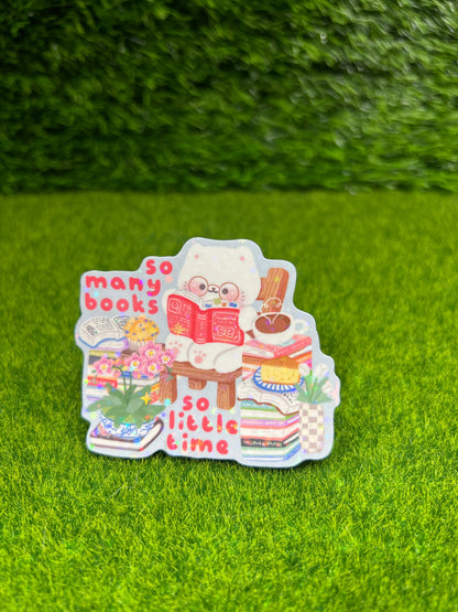 So Little Time Sticker