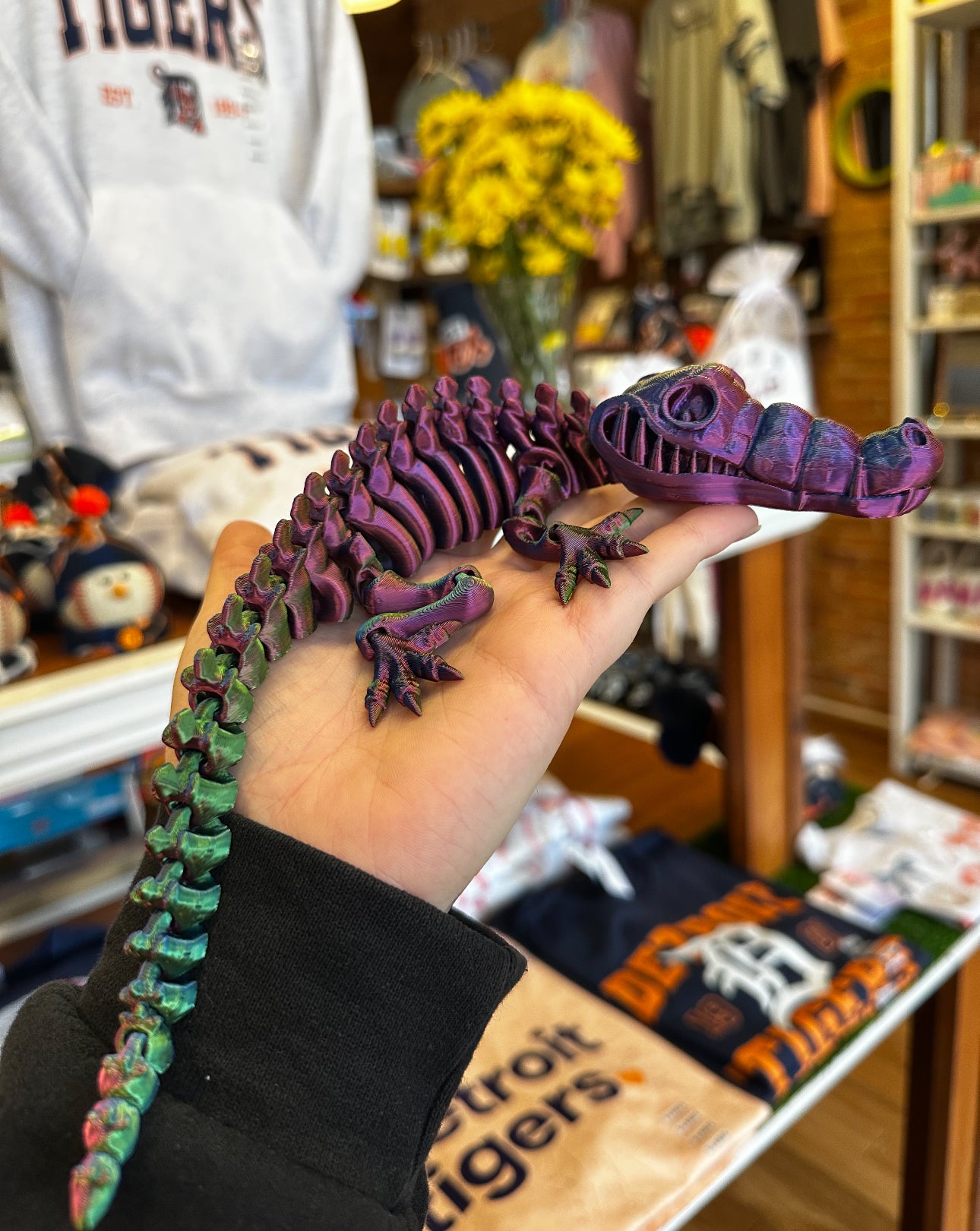 3D Large Crocodile