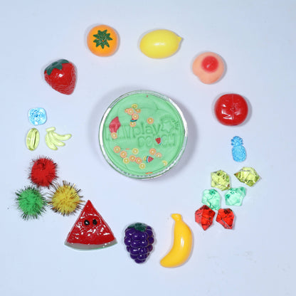 Fruit Play Dough Jar