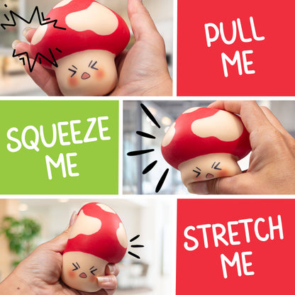 Squishy Stress Toy - Stress Shroom - Novelty Fidget Toys