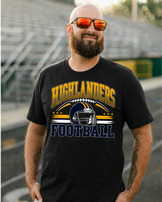 Highlander Football Helmet