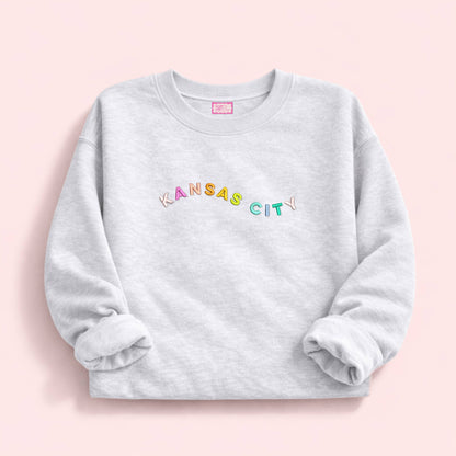 Embroidered Michigan Sweatshirt