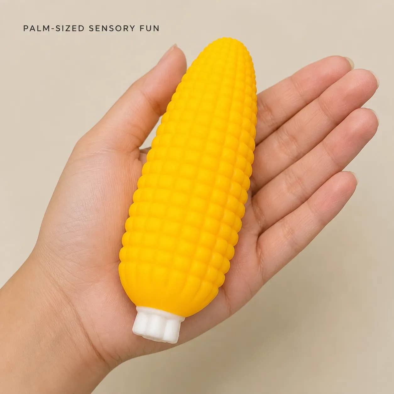 Crunchy Block-Filled Corn Squishy Toy