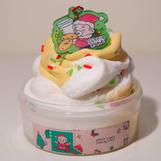 Santa Claus's Cookies & Milk Slime / Christmas Slime