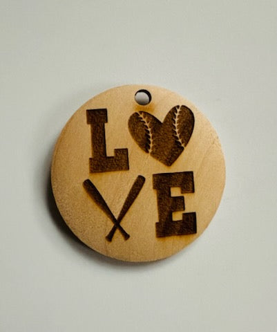 Wood Keychain