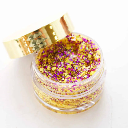 U of M Face Glitter Mini