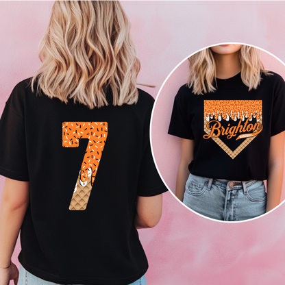 School Spirit Baseball Drip