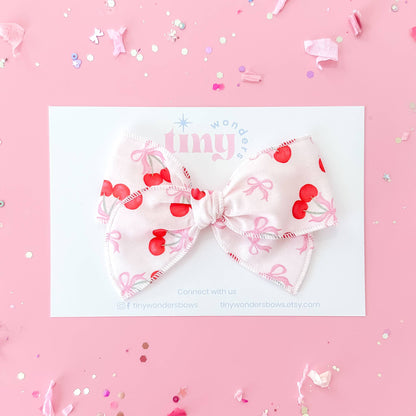 Coquette Cherry Bow